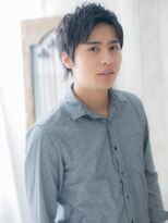 モッズヘア メン 新所沢店(mod's hair men)&nbsp;ワイルドアップバング★黒髪ミニウルフC