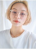 【白川style】20代30代小顔カット大人かわいいミニボブモテ髪