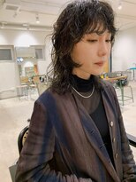 ウォーター 表参道(WATER)&nbsp;ウルフウェーブパーマ【表参道】@water.hair