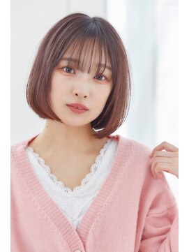ミチオ ノザワ ヘアサロン ギンザ(Michio Nozawa HAIR SALON Ginza) ☆シンプルショートボブ/ミニボブ//ピンクボブ/前下がりボブ☆