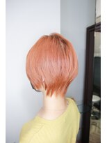 オラ ボーテ(Aura Beaute)&nbsp;ショートヘア モードヘア キャロットオレンジ 大人ガーリー