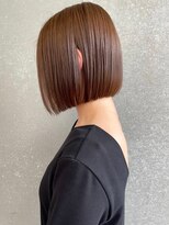 リール 銀座(R'EEL)&nbsp;ココアベージュボブルフ×髪質改善[銀座]