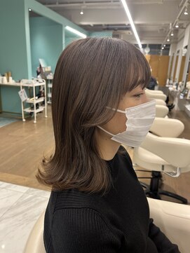 リーホリエ(Lee Horie) 【Rie】韓国風グレージュカラー