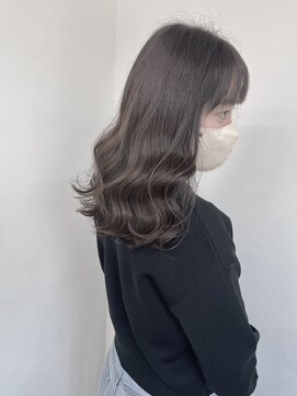 スラッシュ(SLASH) 髪質改善/グレージュ/透明感カラー/ナチュラル/艶髪