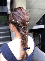 アクト 三鷹店(ACT)&nbsp;編みおろしヘアアレンジ、パーティセット