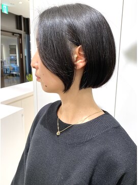 ステアケース 武蔵小杉店(stair:case) 大人ショートボブ/ひし形/白髪ぼかし/髪質改善40代50代60代