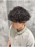 波巻きスパイラルパーマ