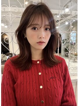 レイラバイアフロート 吉祥寺(Lila by afloat) くびれヘア/フェイスレイヤー/韓国ヘア/ショコラブラウン