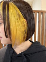 ブリッツレボルト(BLITZ R EVOLUT) ボブ インナーイエロー ひろ