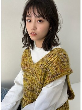 ソヨン 有田川店(SOYON) 暗髪 外ハネくびれレイヤー