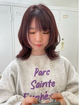 ミニヨン バイ ハピネス 高の原店(mignon by Happiness) レイヤーボブ　フェイスレイヤー