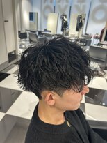 オーシャントーキョー(OCEAN TOKYO)&nbsp;メンズパーマツイスパ波巻きスパイラルマッシュセンターパート