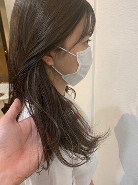 ロロネー 中津(Lolonois) 【Lolonois中津】透ける暗髪ヘアカラー