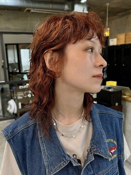 ナループロアオハナ(Nalu pu loa ohana) マレットヘア/ウルフパーマ/パーマ/原宿/表参道