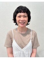 サロンドオクシー(Salon de OXY)&nbsp;クセ毛風ショートバングボブ