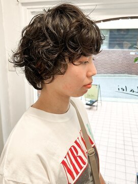 ラレイ ハラジュク(Lalei harajuku) 原宿/マッシュショート/ニュアンスパーマ/ショートヘア/パーマ