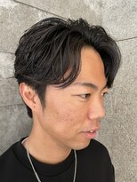 ニアウ 伊勢崎連取店(Niau)&nbsp;メンズマッシュウルフニュアンスパーマメンズパーマ