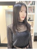 ハムレッツレイヤーカット髪質改善カラー