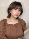 ミルクブラウン/ダークパープル/ナチュラルショート/夏/上尾