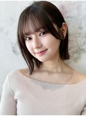 AFLOAT RUVUA【伊藤 潤】外ハネボブ/前髪カット/顔周りカット