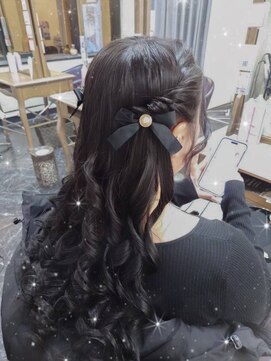 エヌエービー 池袋店(N.A.B.) ハーフツインテール