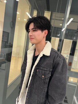 メンズサロン キング 高槻店(Men’s salon K!ng) 波巻きツイストスパイラルパーマ/フェザーパーマ/眉毛/メンズ