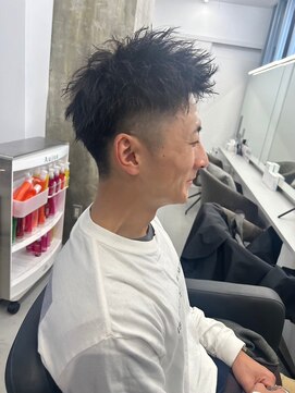 メンズサロン キング 高槻店(Men’s salon K!ng) 波巻きツイストスパイラルパーマ/フェザーパーマ/眉毛/メンズ