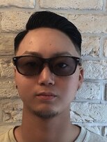 グラッドバーバードットエビス 恵比寿(GLAD BARBER. EBISU)&nbsp;サーフカール/スパイキーショート/ブルーブラック[恵比寿]