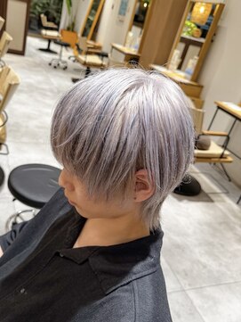 アンソル オブ リシェール(N'SOL of RICHAIR) ローライト/ホワイトシルバー/ウルフ/ブリーチ/南越谷