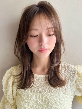 リヤン 表参道(lyann) エアリーカール前髪似合わせカットくびれヘアくせ毛風カール