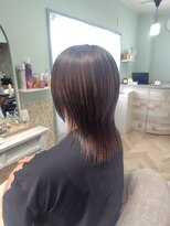 ヒトトワ(hitotowa)&nbsp;レイヤーウルフストレート