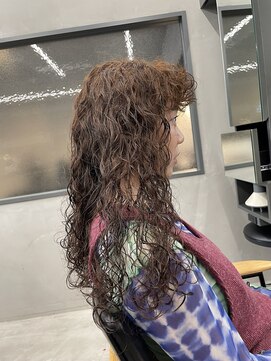 キーチェ 梅田中崎町(keych) スパイラルパーマ/ウォームブラウン[中崎町/梅田駅］