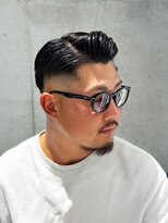 メッツ 原宿(METS)&nbsp;MEN'S/サイドパート×ハイフェード/短髪/ビジネスパーソン向け