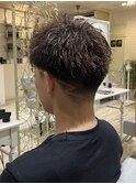 剃りこみスパイキーショート