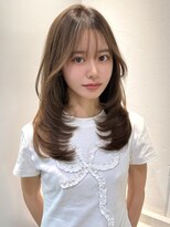 ロンプ(romp) 垢抜けナチュラルワンカールロング romp恵比寿 元久翔 i