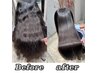 【☆クチコミ高評価多数☆】カット+美髪縮毛矯正+トリートメント¥27500