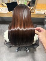 レオン(Re:ON)&nbsp;縮毛矯正×ロングヘア