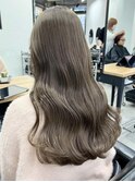 #ブリーチなしダブルカラー＃グレージュ＃ブラウン＃ベージュ