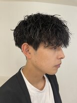 ニアウ 伊勢崎連取店(Niau)&nbsp;メンズマッシュツイストスパイラルパーマメンズパーマ