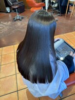 ダアッカ(da acca)&nbsp;【髪質改善、ナチュラルブラウン】河原町/三条/縮毛矯正/艶髪