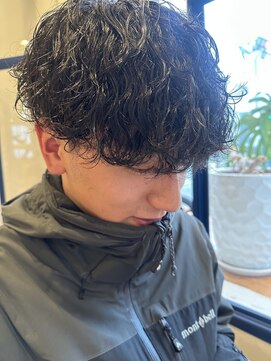 シュガー ミタケ(SUGAR mitake) 波巻きパーマ マッシュ