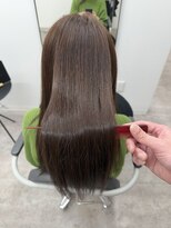 グラム(gram)&nbsp;【艶ココアブラウン】赤みを抑えた透明感カラー