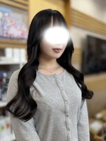 ヘアーメイク ダンス(hair make DANCE) 【米子】プルエクステで作る韓国ロング|黒髪が可愛い