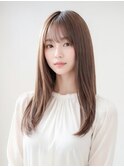 20代30代髪質改善ロイヤルストレート☆ストレートパーマ艶感