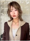 ショート/レイヤーカット/ブラウンカラー／堀江美容室