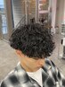 メンズカット＋波巻きパーマ￥15000[下北沢/メンズパーマ/men's/眉毛/韓国]