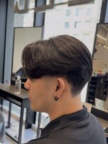 リード 渋谷店(REEED) MEN'S HAIR/テーパーフェード×センターパート