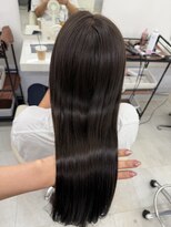 アイトーキョーエス 渋谷(AI TOKYO S)&nbsp;レイヤーカットラベンダーグレージュブリーチなし透明感カラー