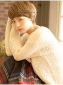 フェミニンかつ女っぽい☆美フォルムマッシュショート
