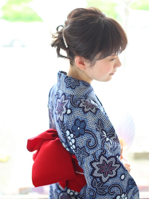 Style of a yukata